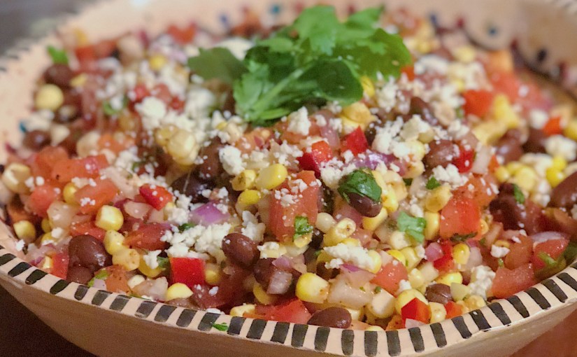 Roasted Corn & Black Bean&nbsp;Salsa